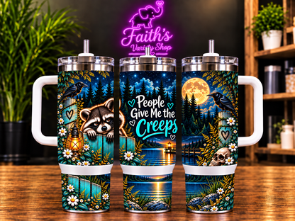 People Give Me The Creeps Tumbler (Case of 25)