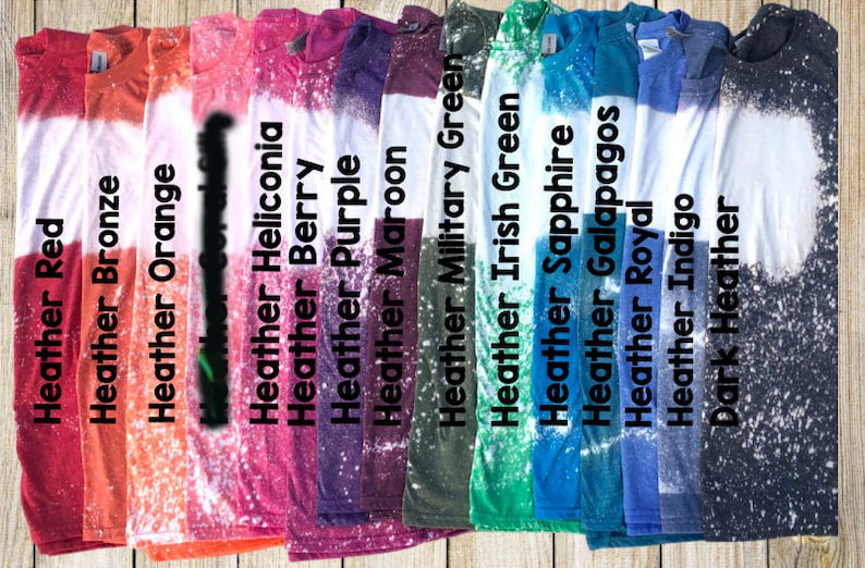 Living On A Blue Collar Dollar Bleached Sublimation Wholesale Shirts- Pack of 10